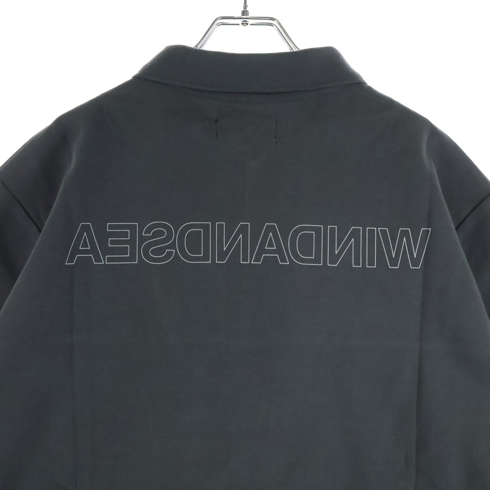 WIND AND SEA(ウィンダンシー) Switch Polo Top スイッチ ポロトップ 半袖シャツ グレー