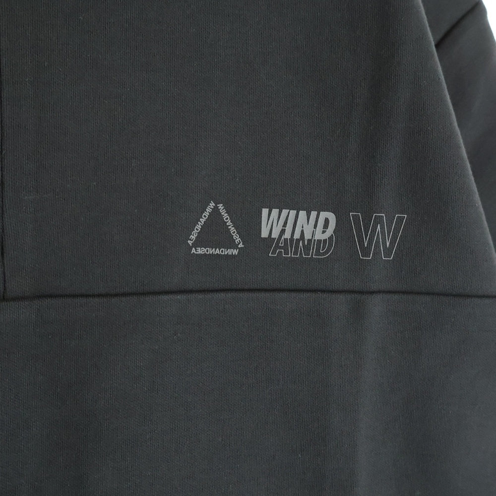 WIND AND SEA(ウィンダンシー) Switch Polo Top スイッチ ポロトップ 半袖シャツ グレー