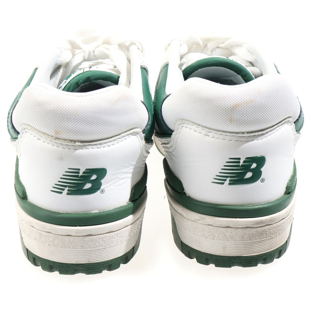 New Balance(ニューバランス) BB550WT1 ローカットスニーカー ホワイト/グリーン US7/25cm