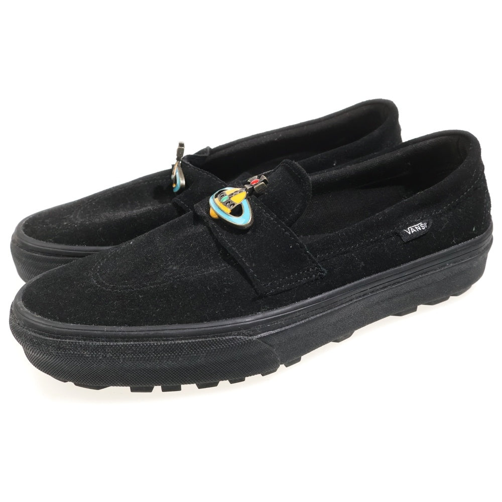 VANS(ヴァンズ) ×Vivienne Westwood STYLE 53 ヴィヴィアンウエストウッド スタイル ローカットスニーカー スリッポン レディース ブラック US6.5/24.5cm 721278