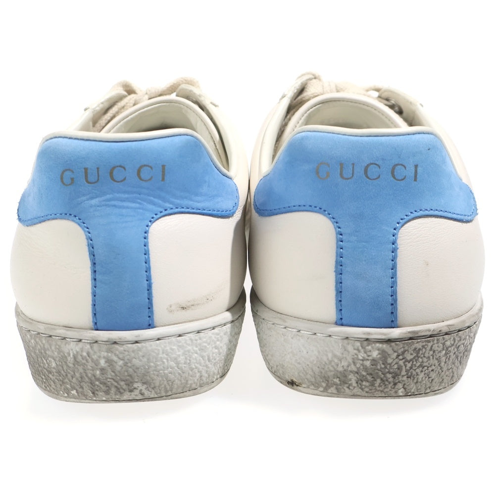 GUCCI(グッチ) インターロッキングG レザー ローカットスニーカー レディース ホワイト 625783