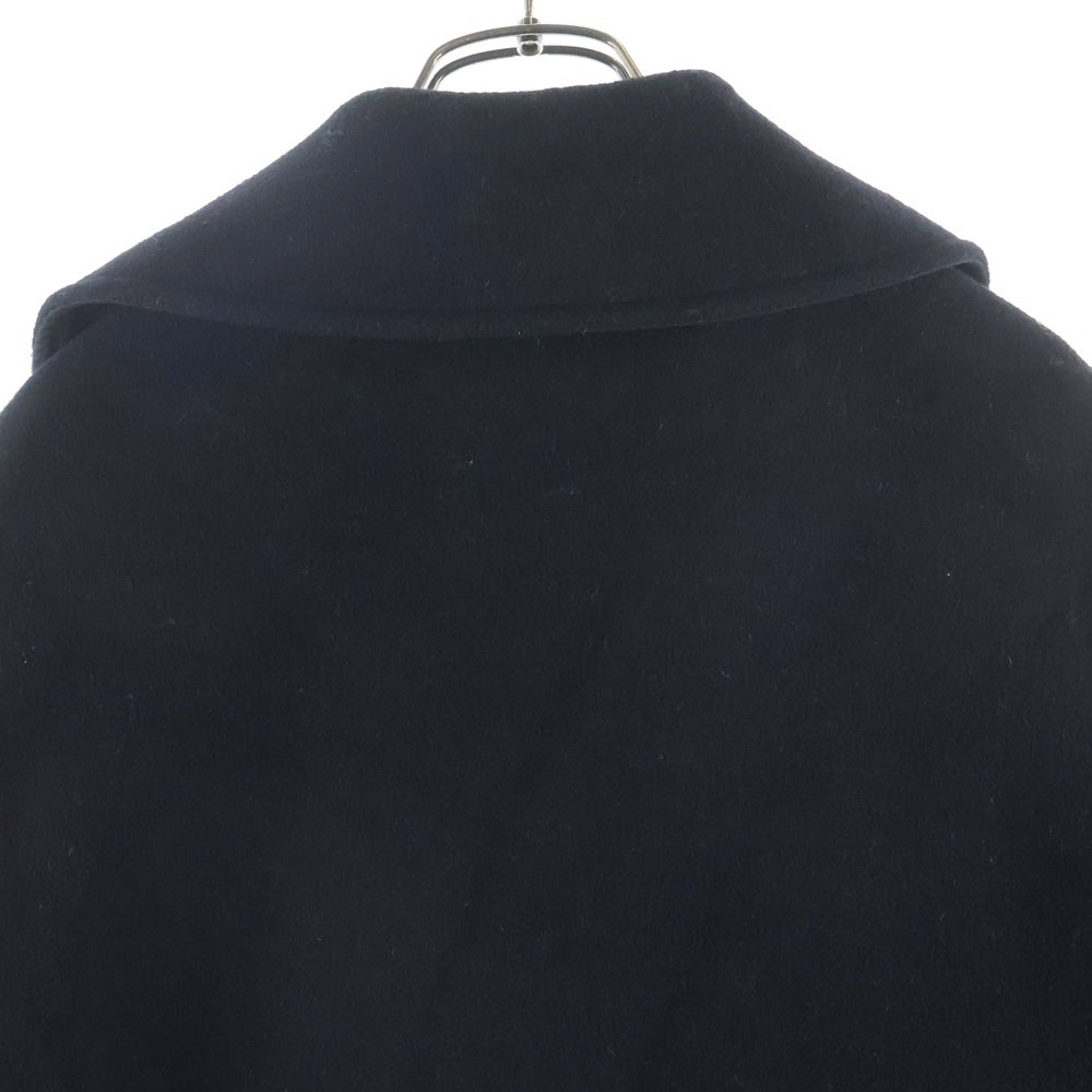 NO BRAND(ノーブランド) BLANC BASQUE ブランバスク Pコート ナイロン切替 ジャケット ブラック BB36-514