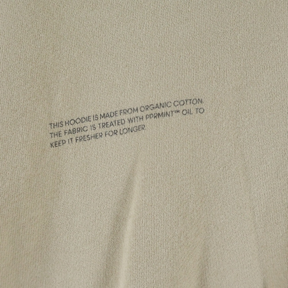 NO BRAND(ノーブランド) PANGAIA パンゲア プルオーバーフーディー パーカー ドローストリング スウェットパンツ セットアップ ベージュ