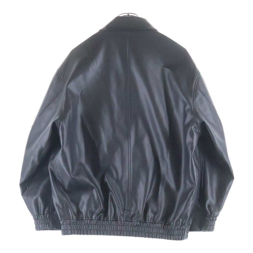 LOVELESS(ラブレス) シンセティック ジップアップレザージャケット ブラック 61F55-840-09