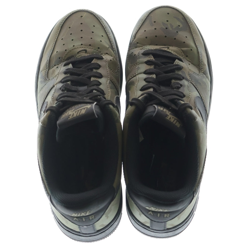 NIKE(ナイキ) AIR FORCE 1 LOW REFLECTIVE WOODLAND CAMO エアフォース レフレクティブ ウッドランドカモ ローカットスニーカー レディース カーキ US6/24cm 718152-203