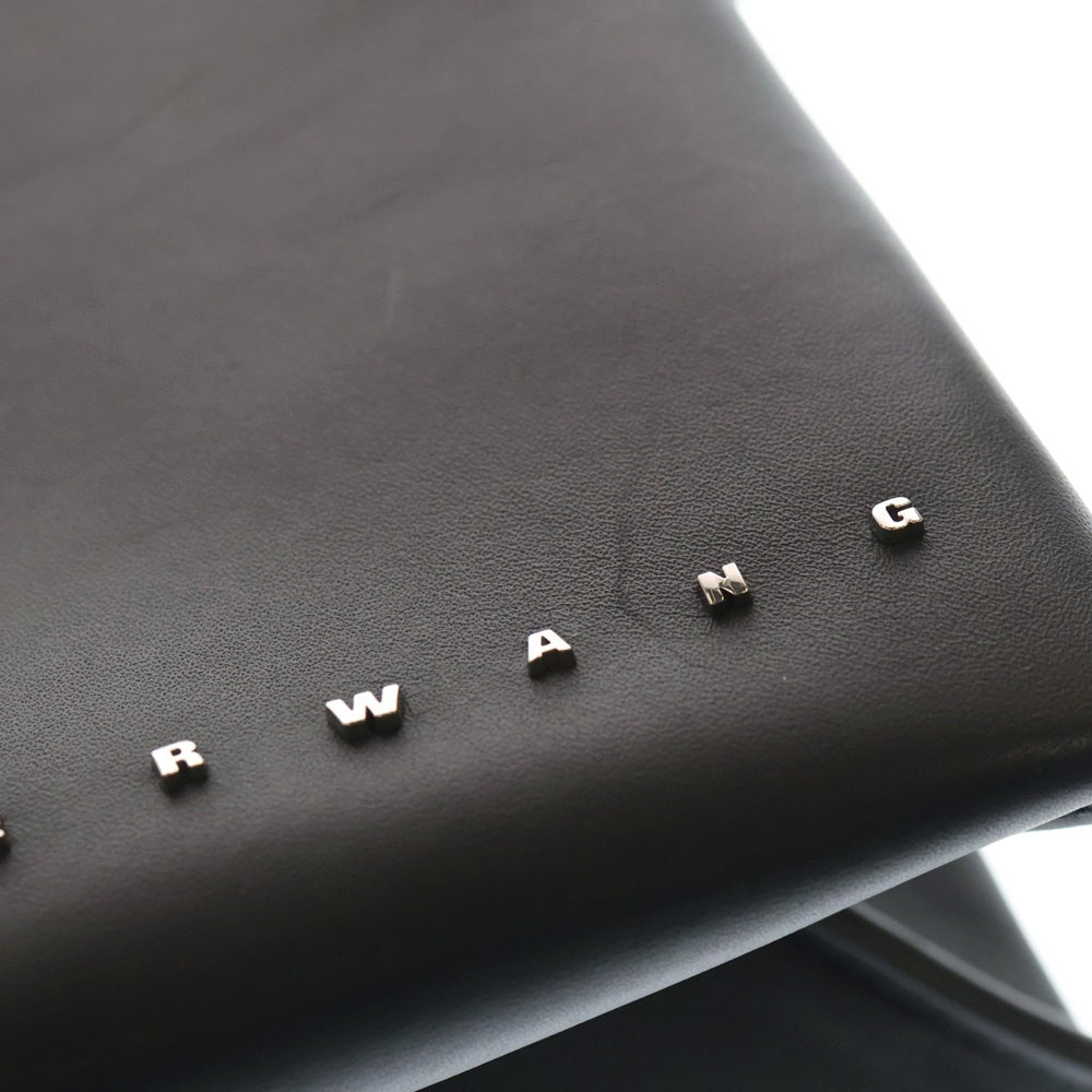 ALEXANDER WANG(アレキサンダーワン) DIME SMALL SATCHEL ダイム スモール サッチェル 2WAY レザーハンドバック ショルダーバッグ ブラック レディース