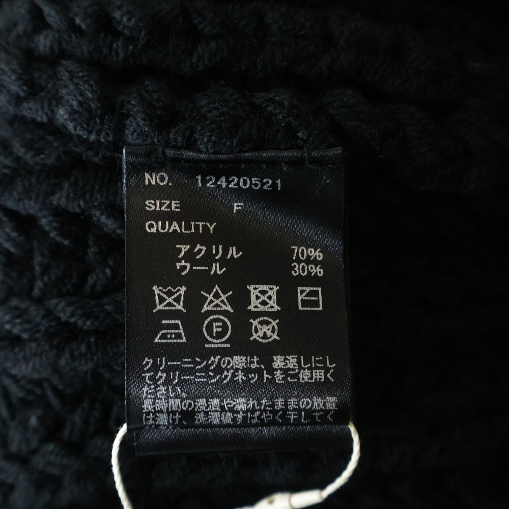 TODAYFUL(トゥデイフル) ローゲージ クルーネックニットセーター ブラック 12420521