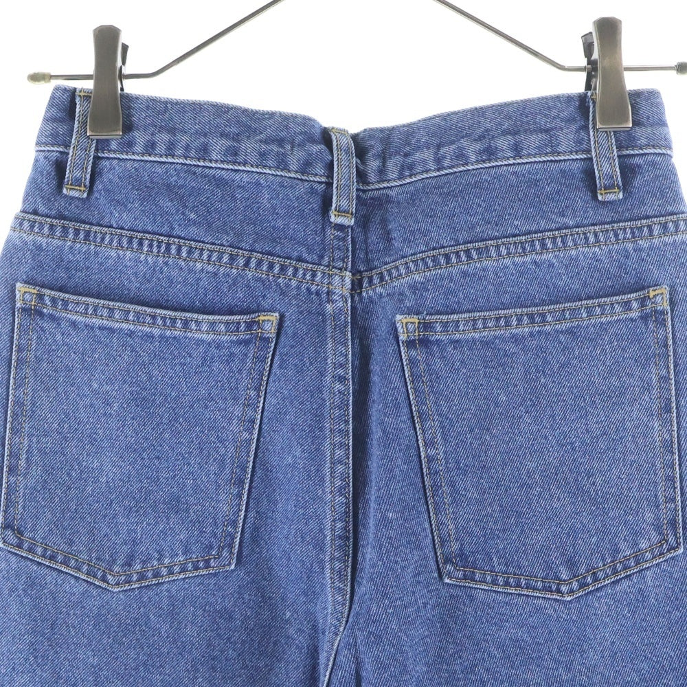 NO BRAND(ノーブランド) ANUKE (アンヌーク) HIGHWAIST STRAIGHT DENIM ハイウエスト ストレートデニムパンツ ジーンズ インディゴ 62411401