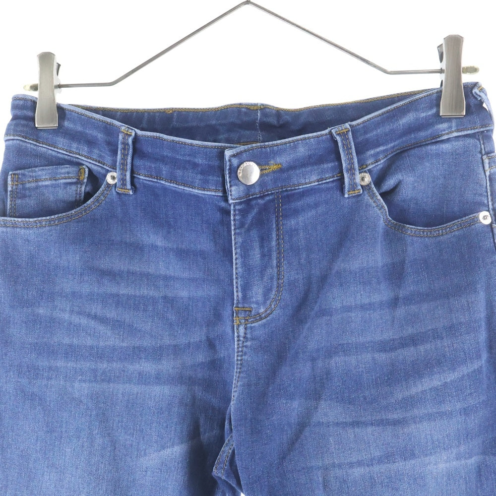 EMPORIO ARMANI(エンポリオアルマーニ) ロゴメタルパーツ コットンストレッチ デニムスキニーパンツ インディゴ 7V2J23 2D7GZ