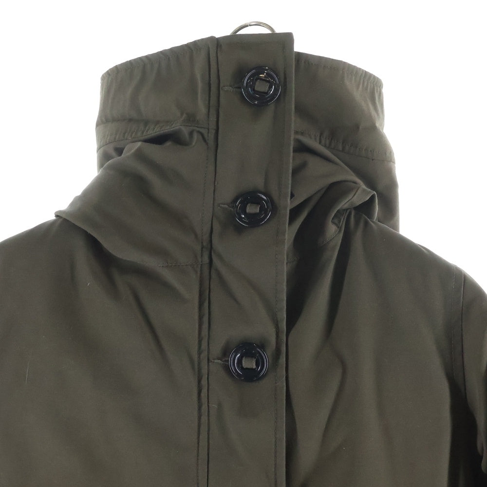 CANADA GOOSE(カナダグース) BRONTE PARKA ブロンテパーカ コヨーテファー フーディダウンジャケット レディース カーキ 2600JL R