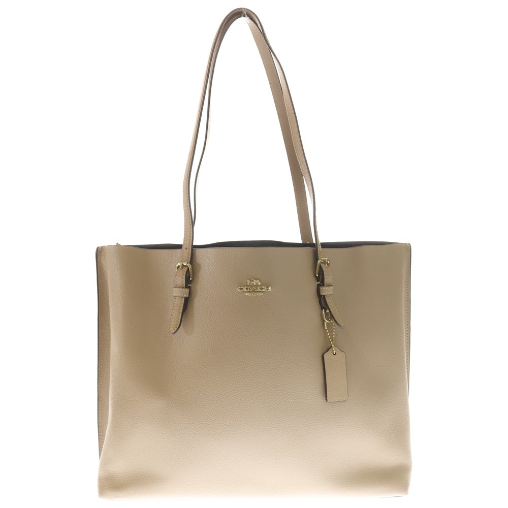 COACH(コーチ) Mollie Tote モリー レザー トートバッグ ベージュ M2278-1671 レディース