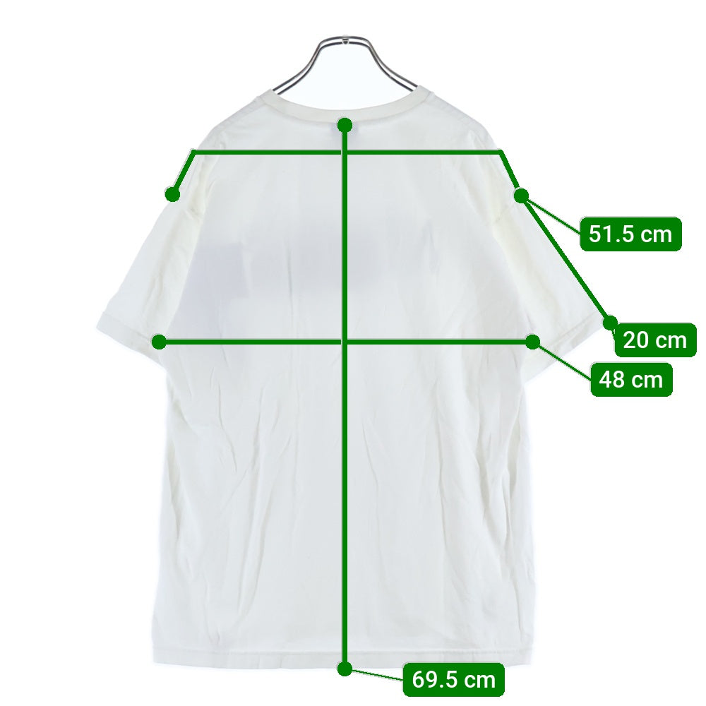 WTAPS(ダブルタップス) 25SS VNS S/S TEE フロントロゴデザイン クルーネック カットソー 半袖Tシャツ ホワイト 251ATDT-STM05S