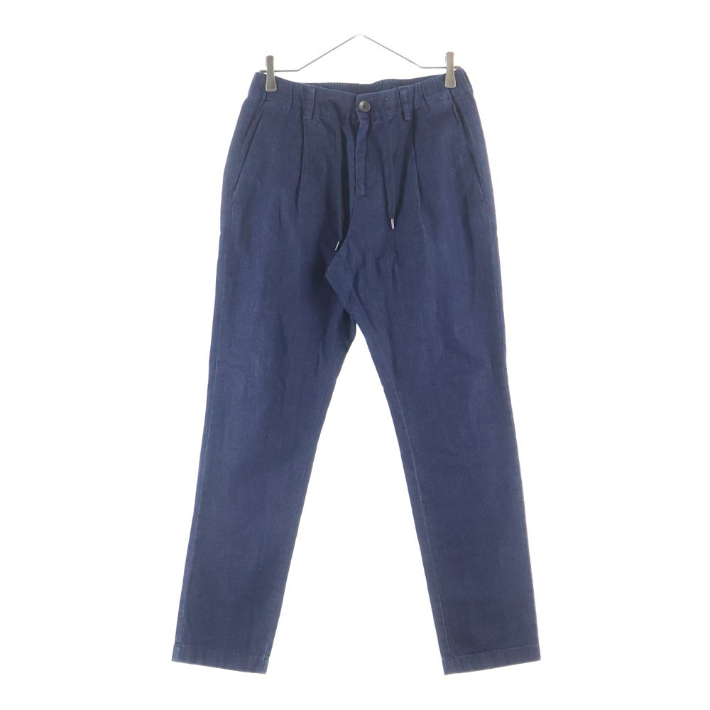 HERNO(ヘルノ) ロゴプレート イージーデニムパンツ インディゴ PT000038U-13188-9200