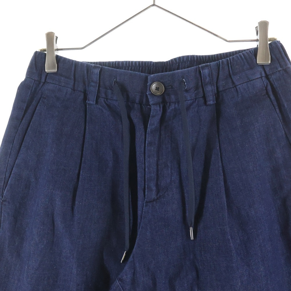 HERNO(ヘルノ) ロゴプレート イージーデニムパンツ インディゴ PT000038U-13188-9200