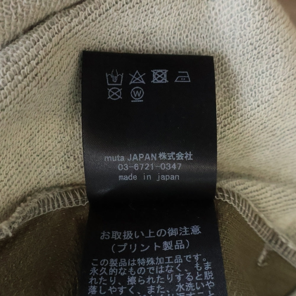 ACANTHUS(アカンサス) ×MUTA MARINE LIGHT SWEATPANTS ライト イージースウェットパンツ グレー MMAC-MA2306