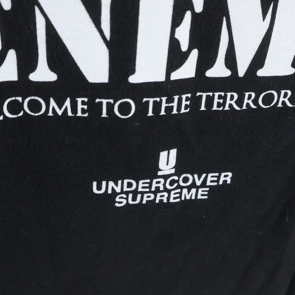 SUPREME(シュプリーム) 18SS ×UNDERCOVER Public Enemy Tee アンダーカバー パブリック エネミー クルーネック半袖Tシャツ カットソー ブラック