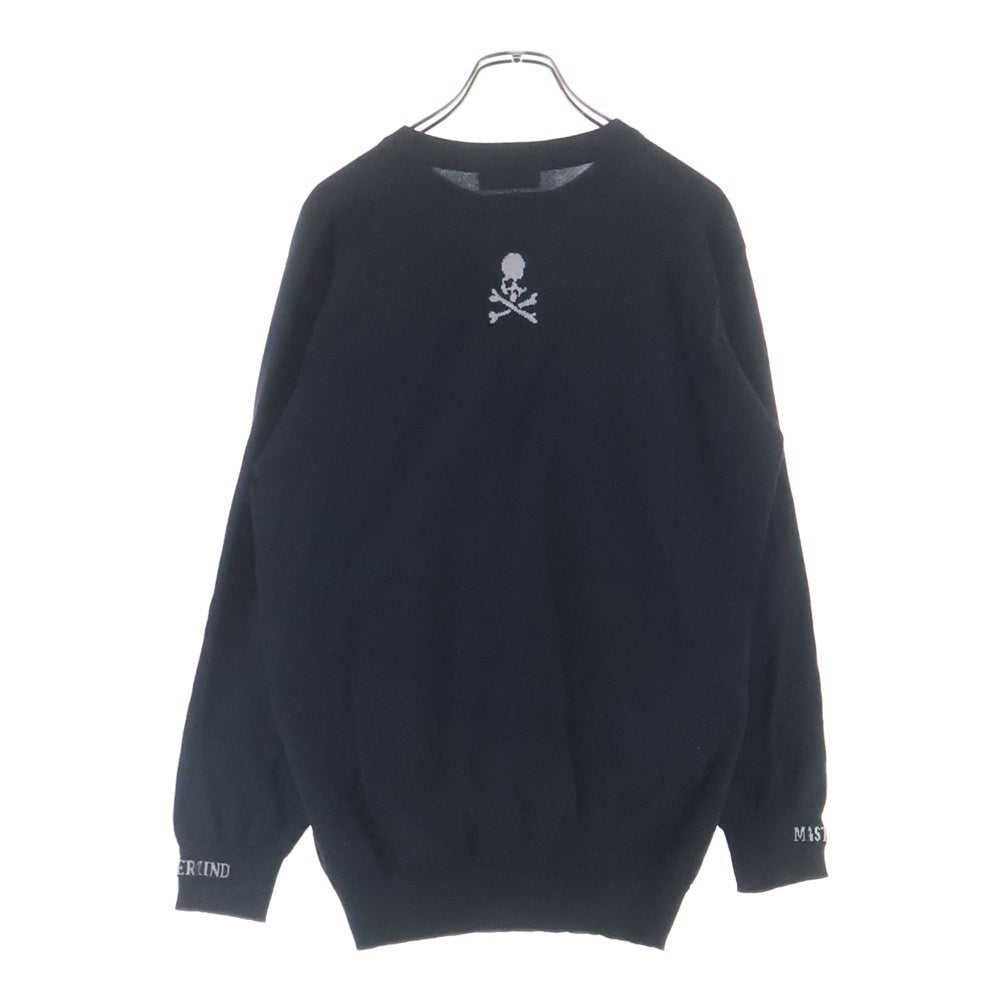 JOHN SMEDLEY(ジョンスメドレー) ×MASTERMIND マスターマインド クルーネックニットセーター ブラック