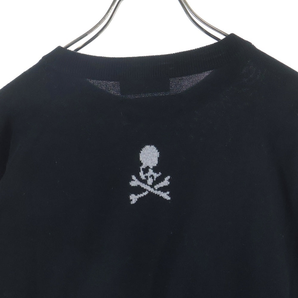 JOHN SMEDLEY(ジョンスメドレー) ×MASTERMIND マスターマインド クルーネックニットセーター ブラック