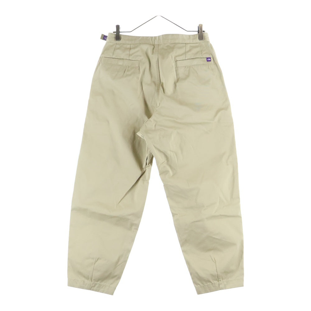 THE NORTH FACE PURPLE LABEL(ノースフェイスパープルレーベル) CHINO WIDE TAPERED FIELD PANTS チノ ワイド テーパード フィールド パンツ ベージュ NT5412N