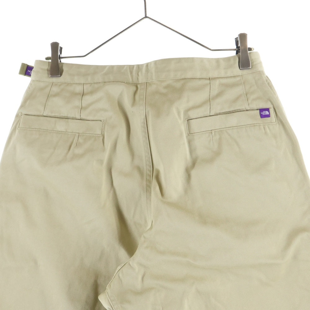 THE NORTH FACE PURPLE LABEL(ノースフェイスパープルレーベル) CHINO WIDE TAPERED FIELD PANTS チノ ワイド テーパード フィールド パンツ ベージュ NT5412N