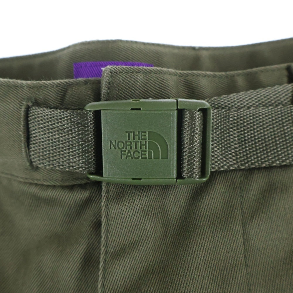 THE NORTH FACE PURPLE LABEL(ノースフェイスパープルレーベル) CHINO WIDE TAPERED FIELD PANTS チノ ワイド テーパード フィールド パンツ カーキ N24FC076