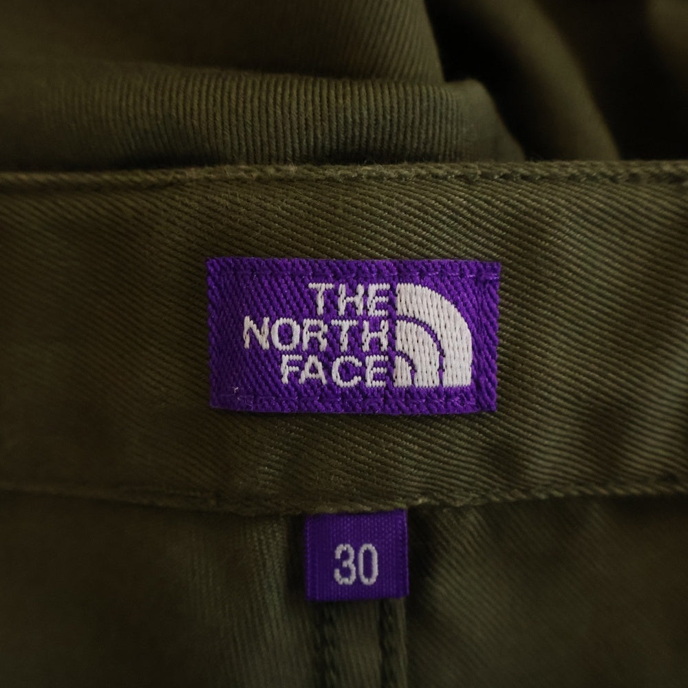 THE NORTH FACE PURPLE LABEL(ノースフェイスパープルレーベル) CHINO WIDE TAPERED FIELD PANTS チノ ワイド テーパード フィールド パンツ カーキ N24FC076