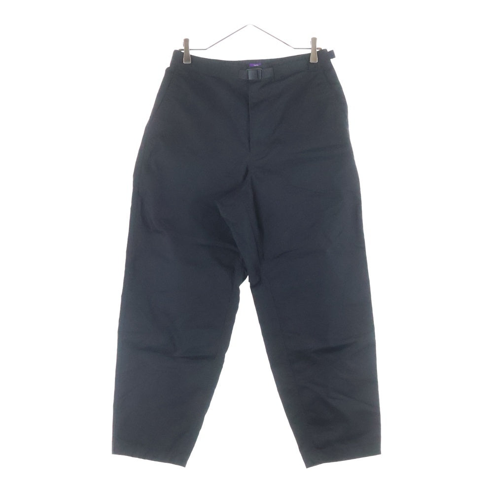 THE NORTH FACE PURPLE LABEL(ノースフェイスパープルレーベル) COOLMAX CHINO WIDE TAPERED クール マックス チノワイドテーパードパンツ ブラック N24FC011