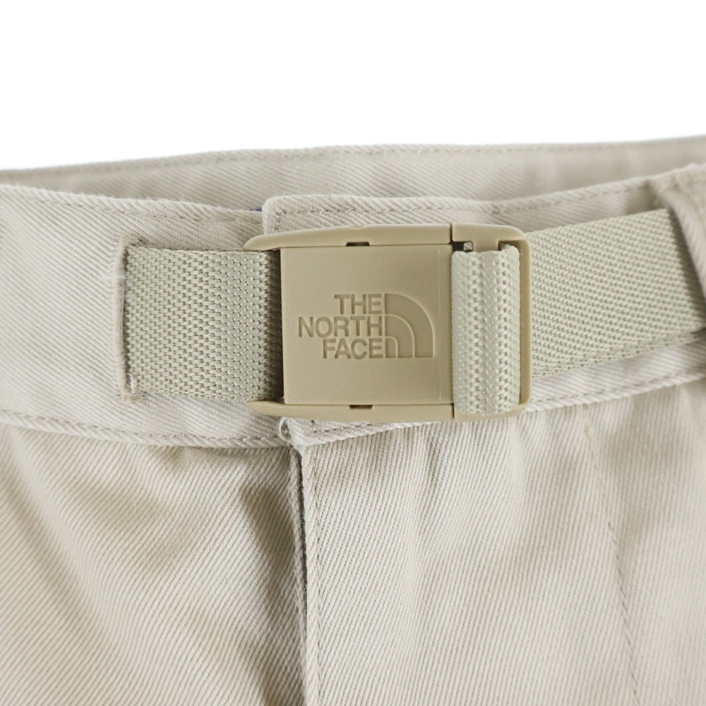 THE NORTH FACE PURPLE LABEL(ノースフェイスパープルレーベル) CHINO WIDE TAPERED FIELD PANTS チノ ワイド テーパード フィールド パンツ ホワイト NT5412N