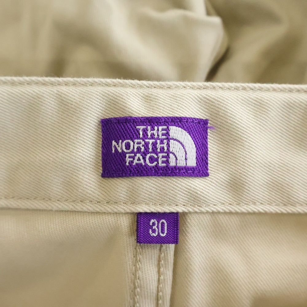 THE NORTH FACE PURPLE LABEL(ノースフェイスパープルレーベル) CHINO WIDE TAPERED FIELD PANTS チノ ワイド テーパード フィールド パンツ ホワイト NT5412N