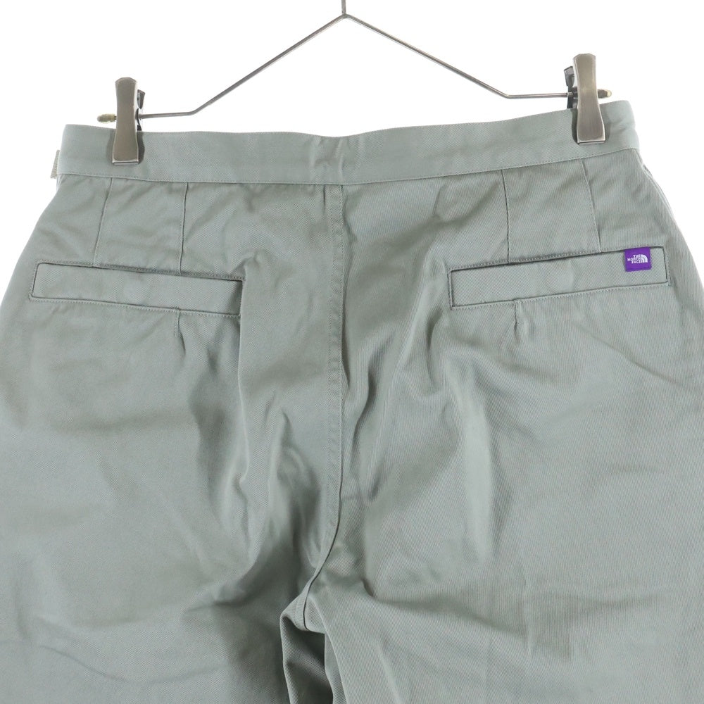 THE NORTH FACE PURPLE LABEL(ノースフェイスパープルレーベル) CHINO WIDE TAPERED FIELD PANTS チノ ワイド テーパード フィールド パンツ グレー N24FC076