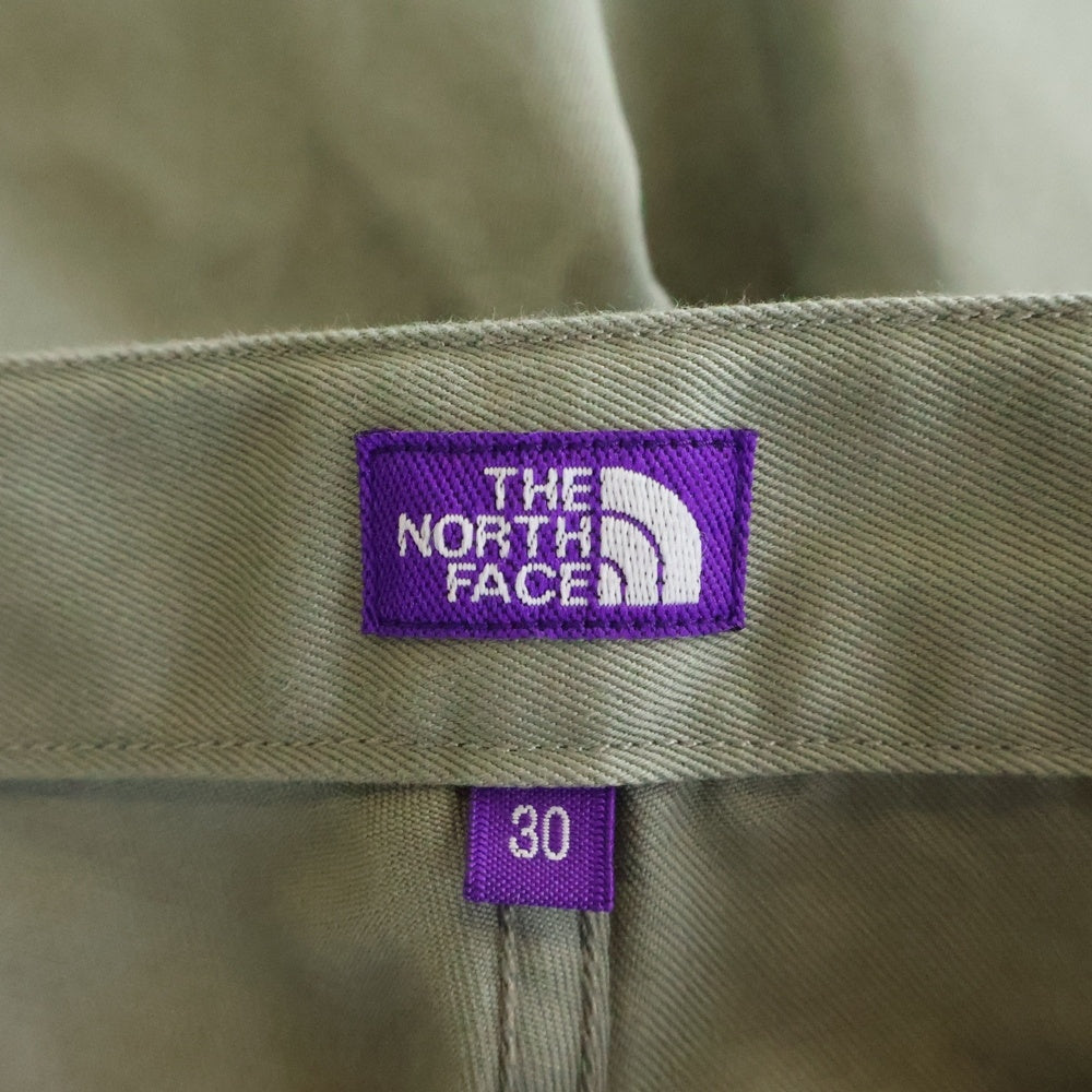 THE NORTH FACE PURPLE LABEL(ノースフェイスパープルレーベル) CHINO WIDE TAPERED FIELD PANTS チノ ワイド テーパード フィールド パンツ グレー N24FC076