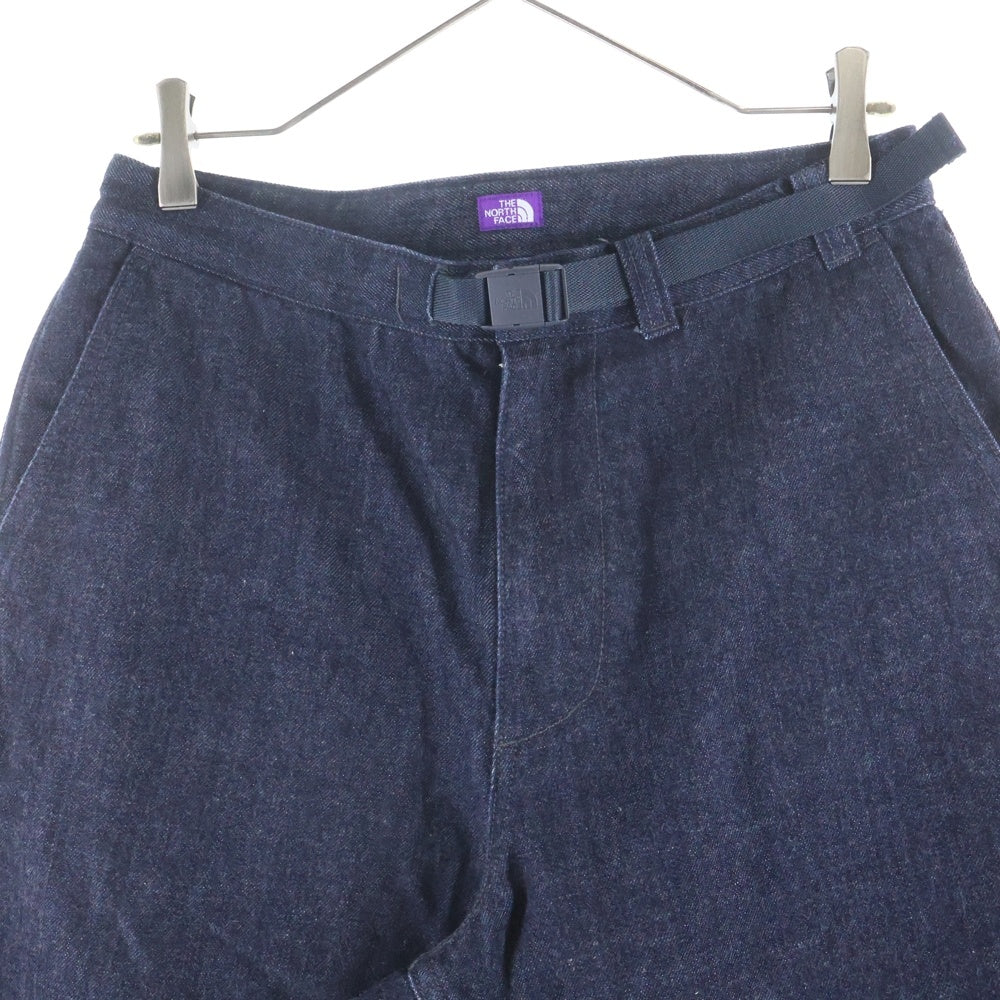 THE NORTH FACE PURPLE LABEL(ノースフェイスパープルレーベル) DENIM WIDE TAPERED FIELD PANTS デニム ワイド テーパード フィールド パンツ インディゴ N24FC080