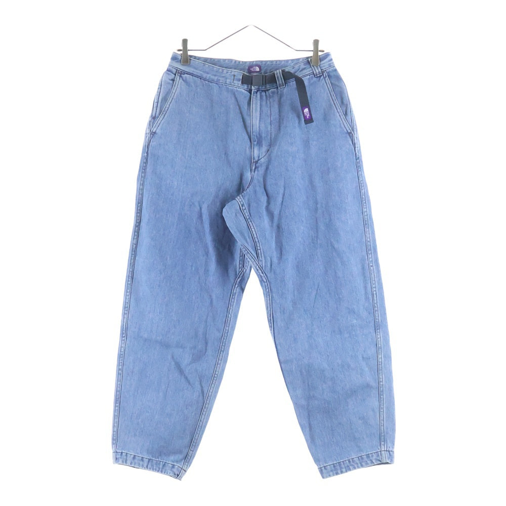 THE NORTH FACE PURPLE LABEL(ノースフェイスパープルレーベル) DENIM WIDE TAPERED FIELD PANTS デニム ワイド テーパード フィールド パンツ インディゴ N24FC080