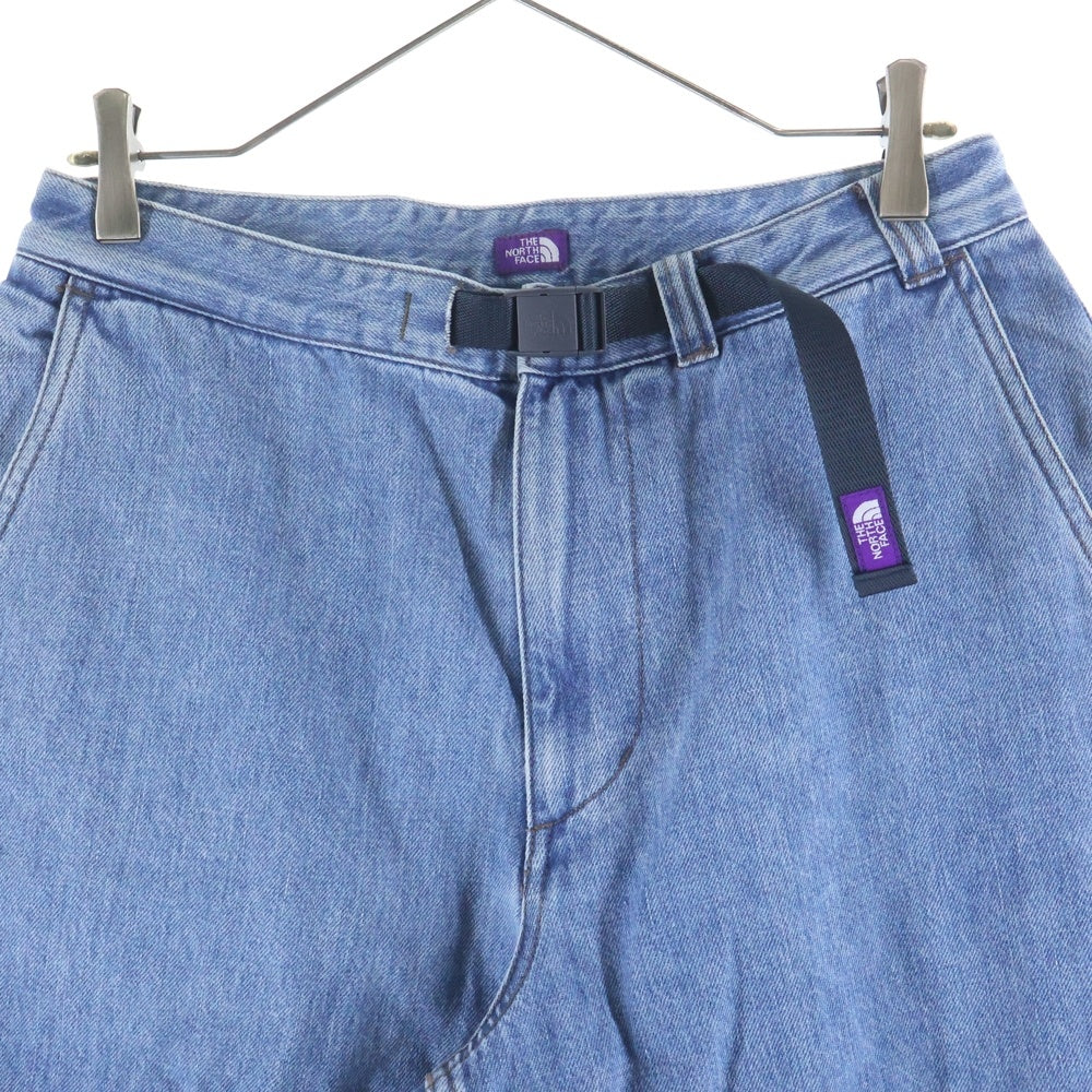 THE NORTH FACE PURPLE LABEL(ノースフェイスパープルレーベル) DENIM WIDE TAPERED FIELD PANTS デニム ワイド テーパード フィールド パンツ インディゴ N24FC080