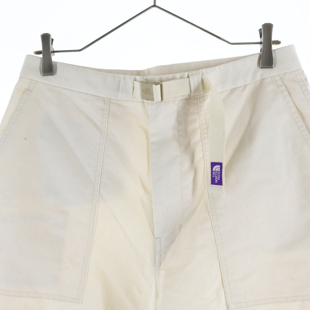 THE NORTH FACE PURPLE LABEL(ノースフェイスパープルレーベル) COOLMAX CHINO WIDE CROPPED PANTS クールマックス チノ ワイド クロップド パンツ ホワイト N25SC137