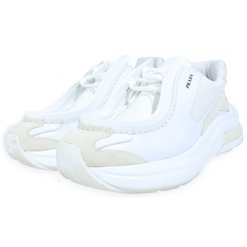 PRADA(プラダ) システムスニーカー ローカットスニーカーシューズ ホワイト 2EG424