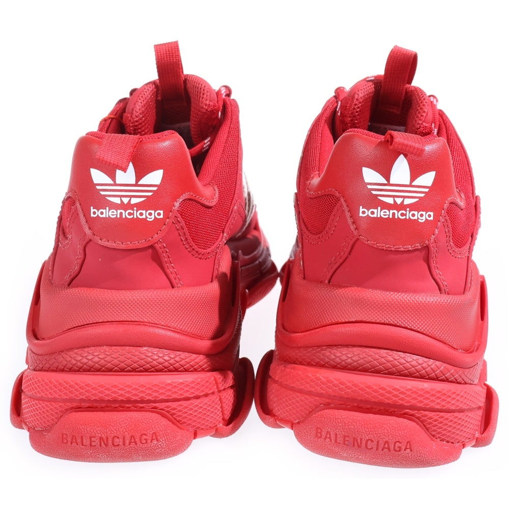 BALENCIAGA(バレンシアガ) ×adidas TRIPRE S アディダス トリプルS ローカットスニーカー レッド 593994