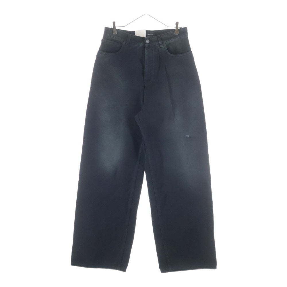BALENCIAGA(バレンシアガ) TICKER BAGGY LARGE BAGGY FIT バギーデニムパンツ ブラック 767977