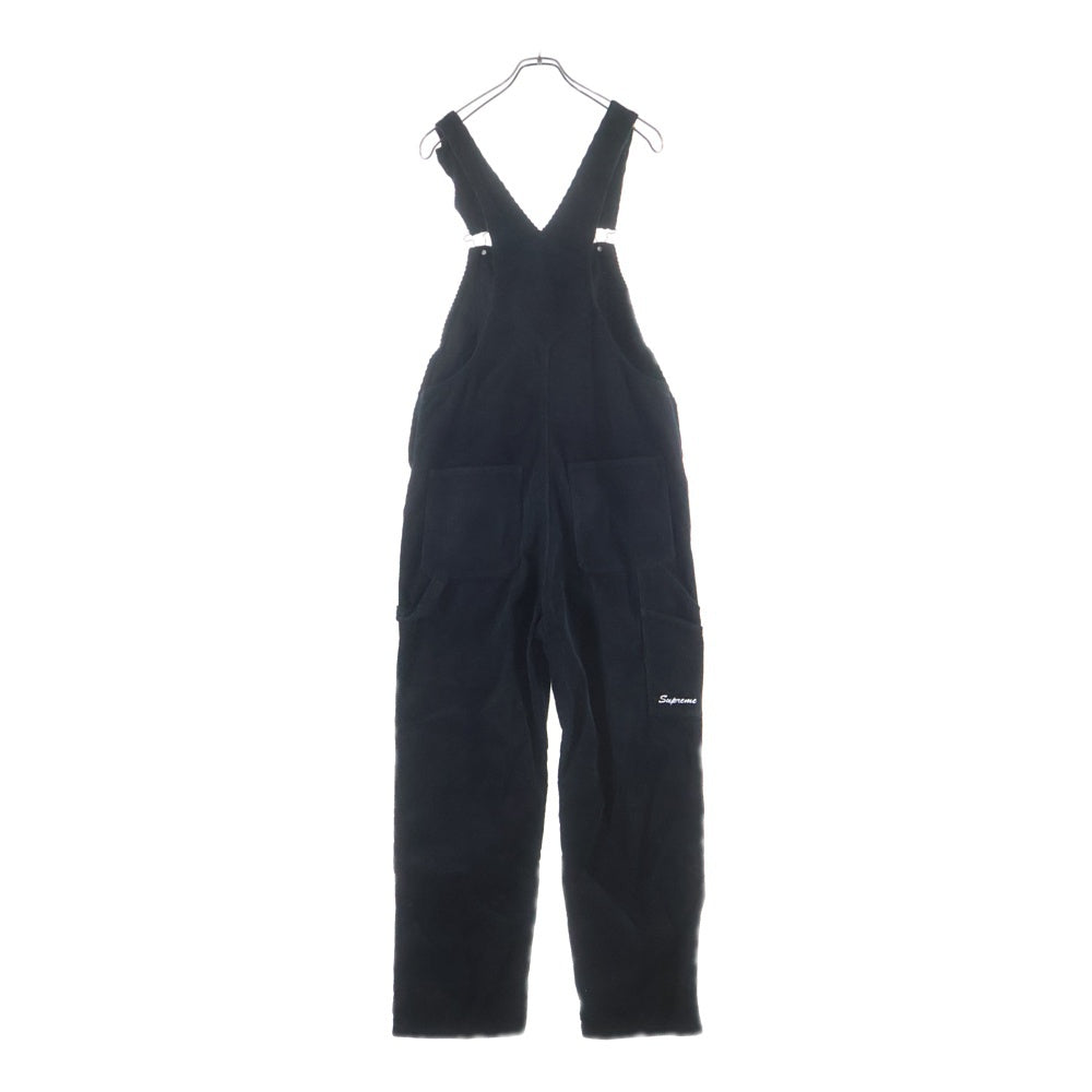 SUPREME(シュプリーム) 22AW ×DICKIES Corduroy Overalls ディッキーズ コーデュロイオーバーオール サロペット ブラック