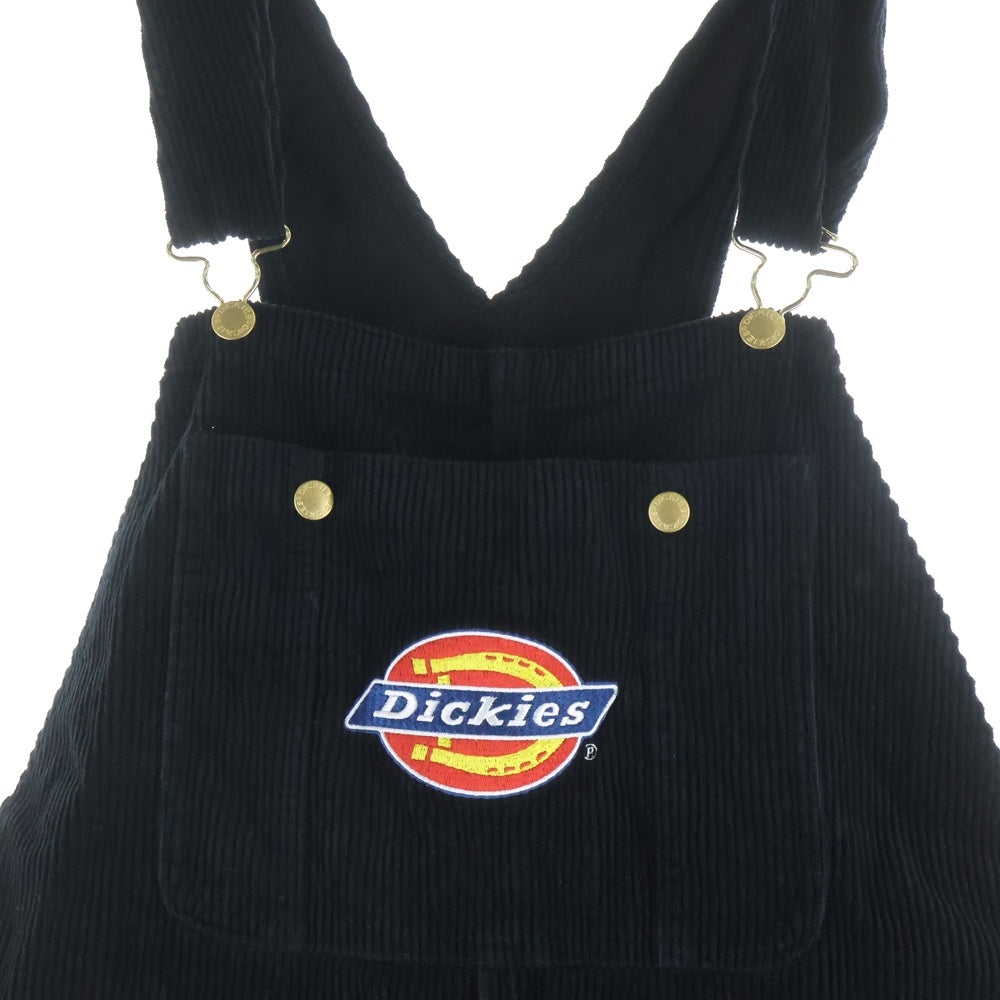 SUPREME(シュプリーム) 22AW ×DICKIES Corduroy Overalls ディッキーズ コーデュロイオーバーオール サロペット ブラック