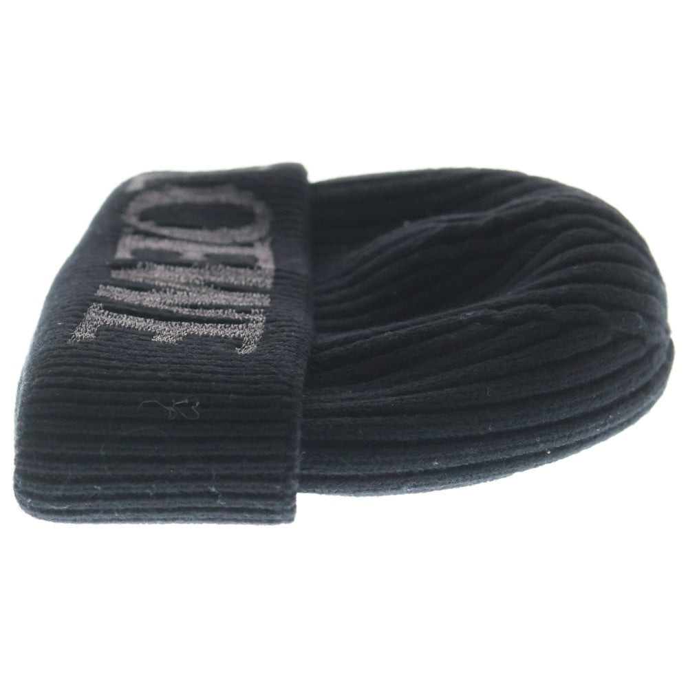 LOEWE(ロエベ) LOGO WOOL BEANIE ロゴ ウール ビーニー ブラック