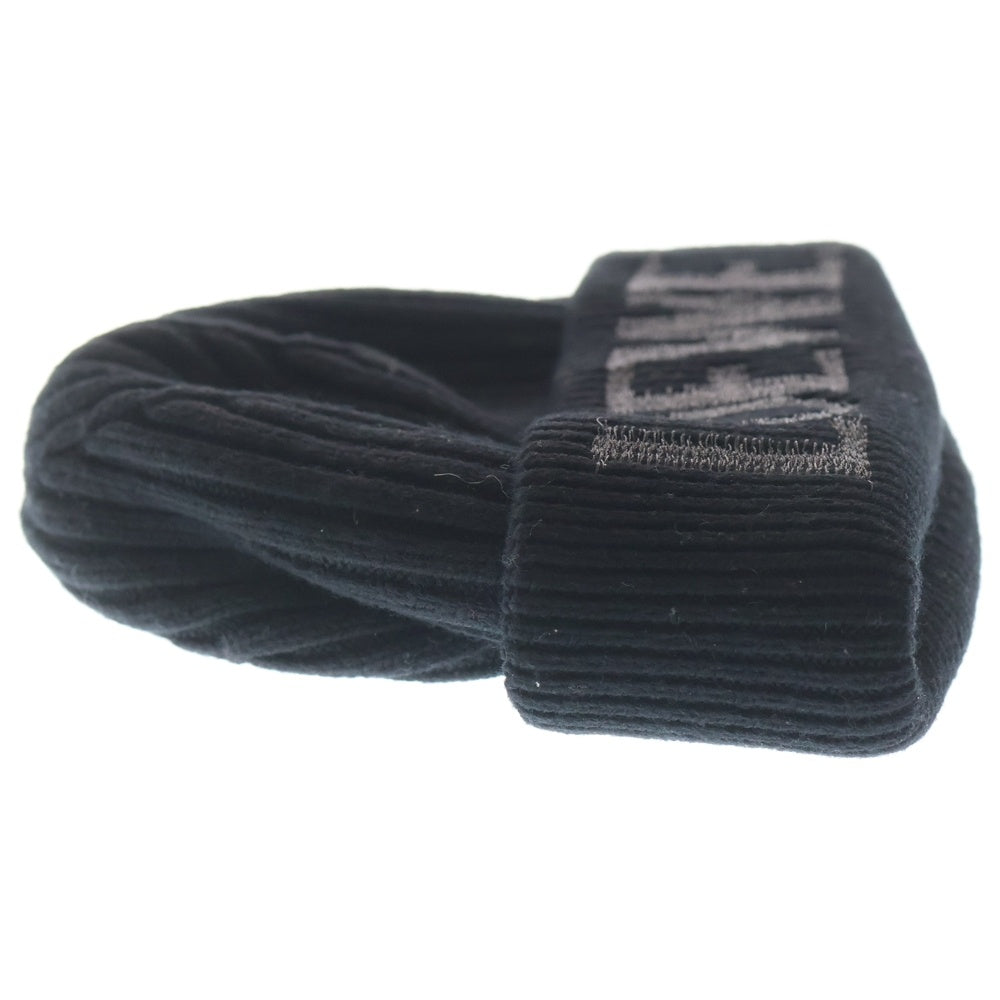 LOEWE(ロエベ) LOGO WOOL BEANIE ロゴ ウール ビーニー ブラック