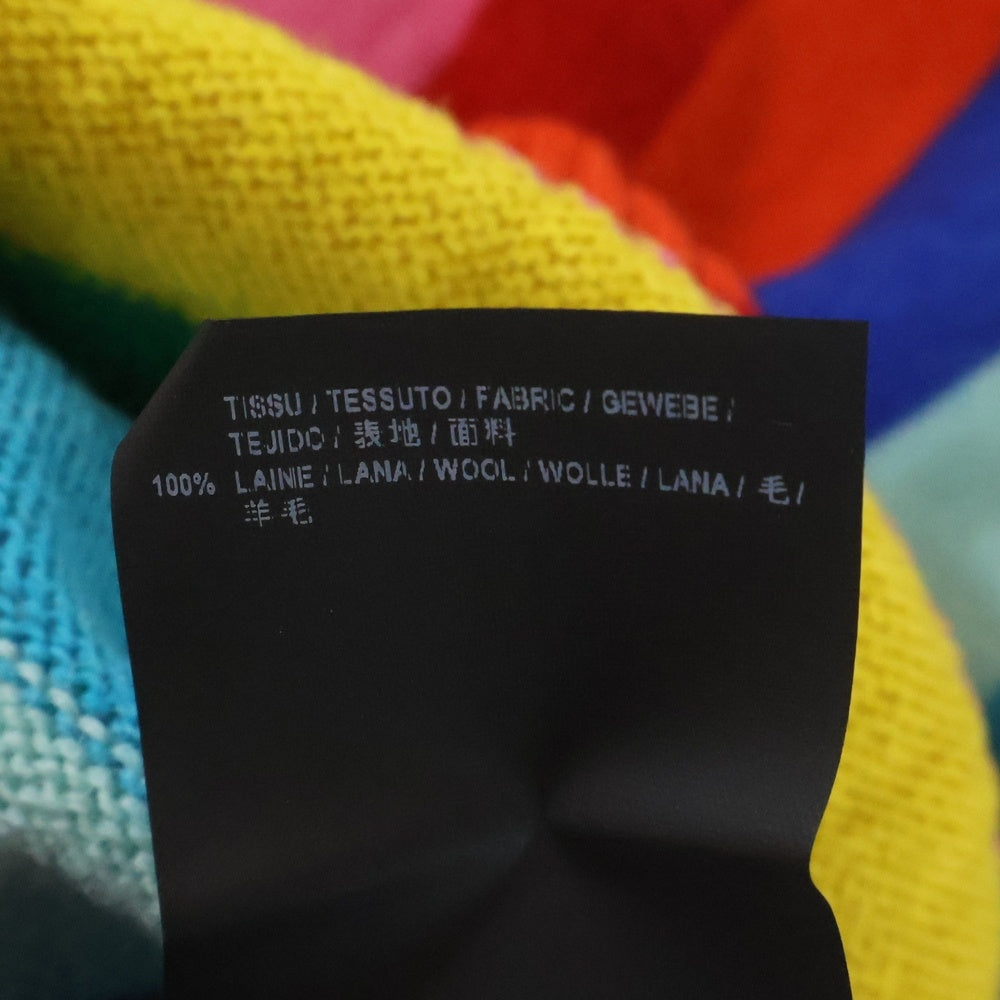 SAINT LAURENT PARIS(サンローランパリ) 15AW ボーダー ウール クルーネックニットセーター マルチカラー 407992 Y1NG1