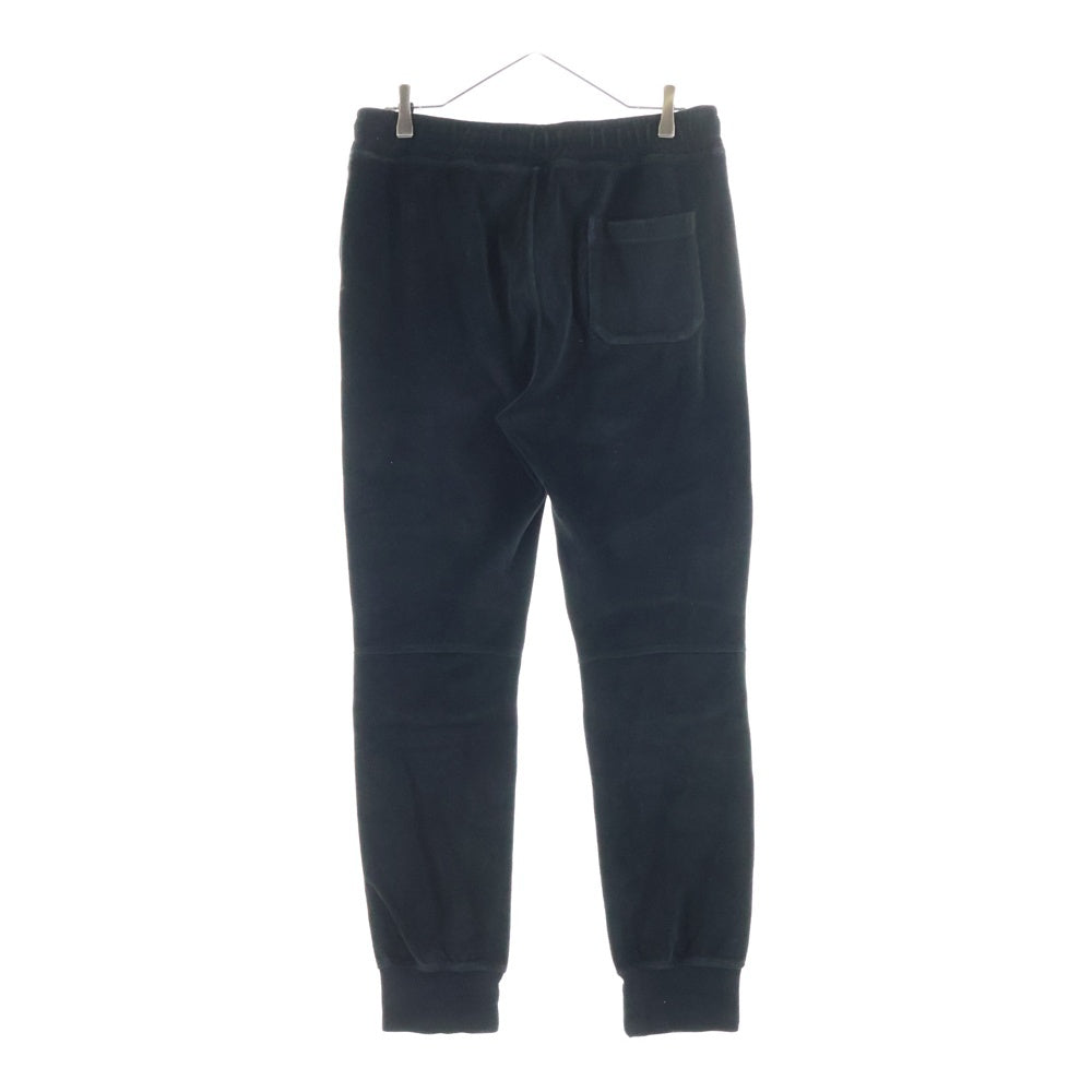 BALMAIN(バルマン) ベロア バイカー スウェットパンツ ブラック W5HJ583B970