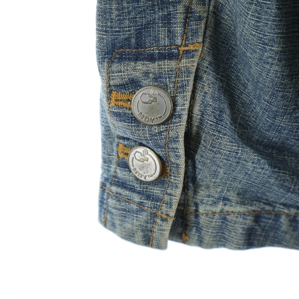 MACKDADDY(マックダディー) 3B デニムシングルテーラードジャケット インディゴ