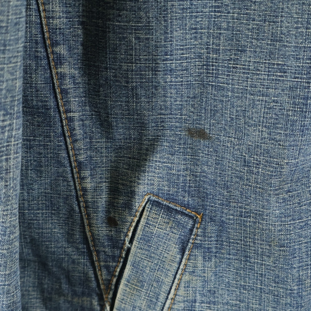 MACKDADDY(マックダディー) 3B デニムシングルテーラードジャケット インディゴ