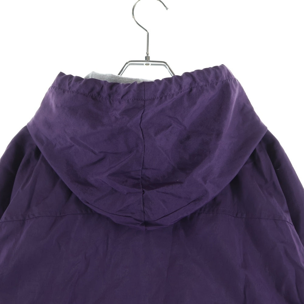 MACKDADDY(マックダディー) ナイロン ジップアップフーデッドジャケット パープル