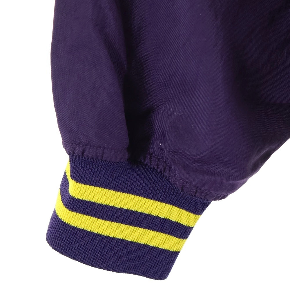 MACKDADDY(マックダディー) ナイロン ジップアップフーデッドジャケット パープル