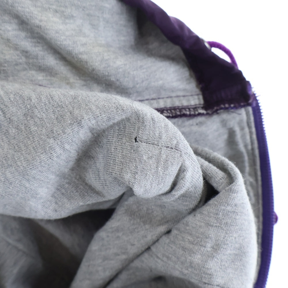 MACKDADDY(マックダディー) ナイロン ジップアップフーデッドジャケット パープル