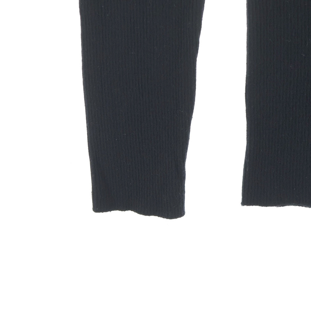 LOUIS VUITTON(ルイヴィトン) 12AW フランス製 ウール タートルネック ニットセーター レディース ブラック RW122W F2KL04OAS